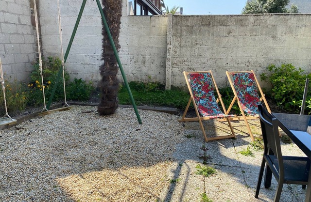 House with private terrace!