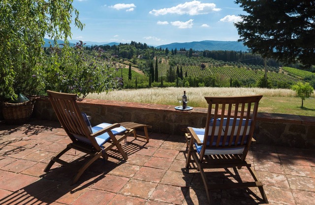 House with views of the Chianti