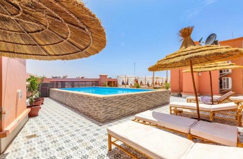 Hypercentre, Cosy, 2 piscines, Sauna, Hammam
