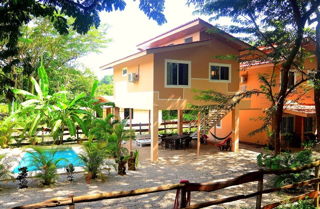 Iguana house very close to the center with a beautiful view in the jungle