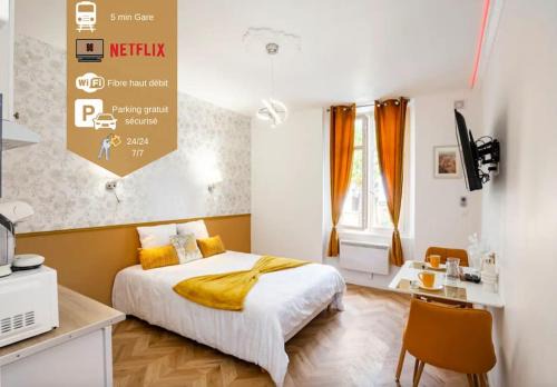 Imperial House Confort - 5 min Gare - Parking