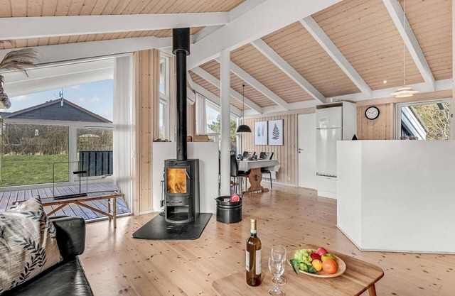 In one of the most beautiful landscapes of Jutland lies this house in a tranquil cottage area.