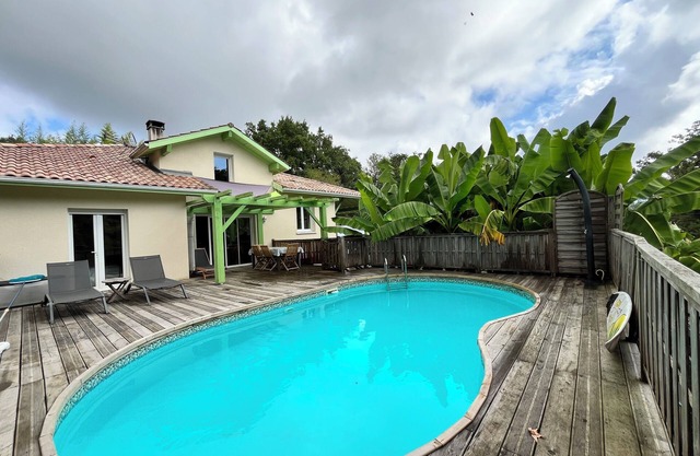 In the countryside near the beach