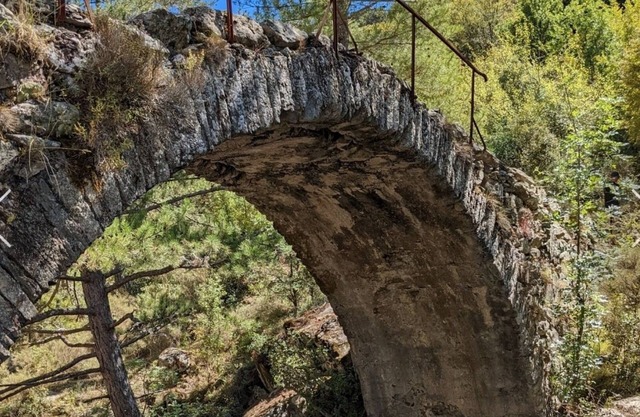 In the heart of the Corsican mountains.