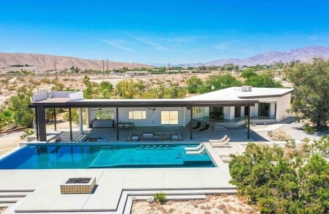 Incredible deals, secluded 5 acres, best pool area, views, rooftop, large deck.