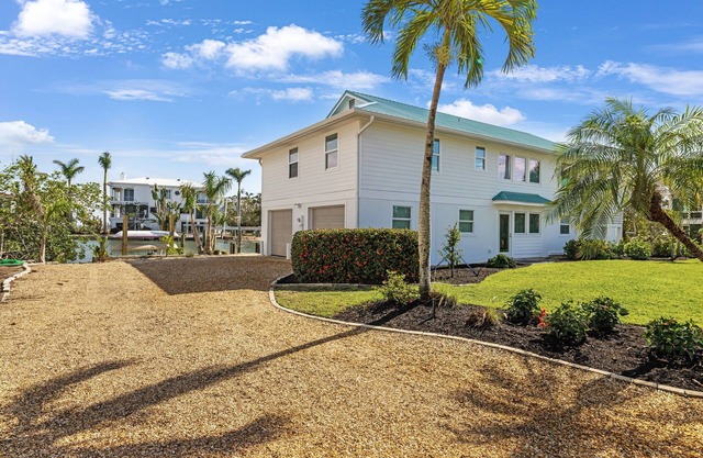 Incredible Deep water canal front home with private pool