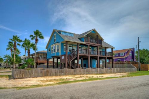 Incredible Nature Views Golf Cart for Rent Balcony Blue Crush by AvantStay