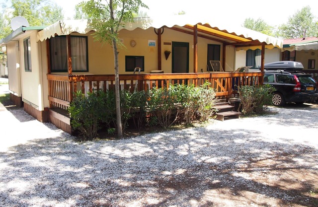 Italy Mobile home by the sea at Family Camping near Pisa, Lucca and beach