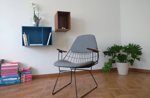 je rustige pied-à-terre met uitzicht op het park en private fietsenbergplaats