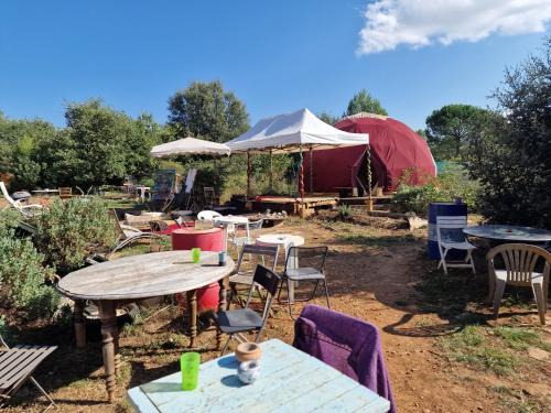 Jolie caravane à SÏvåñă Oasis de Lumière