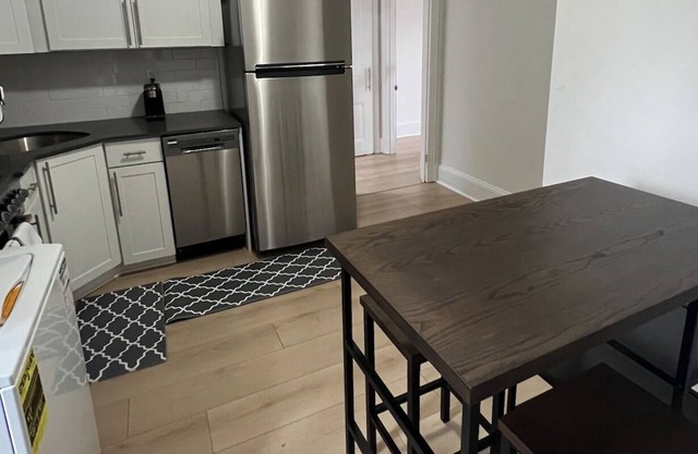 Just steps away from the rocky steps!