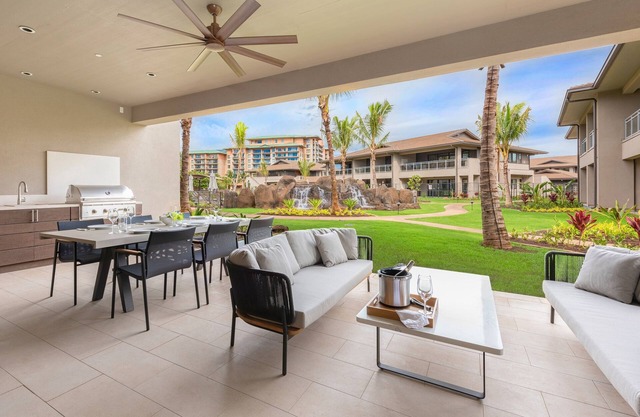 K L V R Welcomes you to 4 Luana Garden Villas Building 11 in Oceanfront Resort