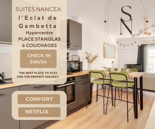 L'éclat de Gambetta - Place Stanislas - 6 Pers