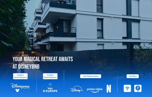 l'Éden familial - cosy T3 proche Disneyland avec jardin