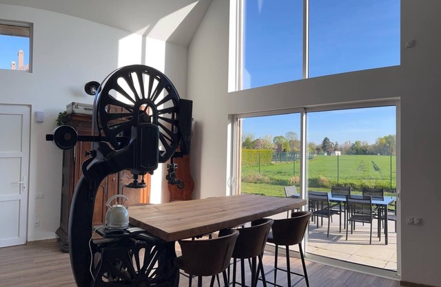 L'Atelier du Ried, an unusual gîte in the heart of nature