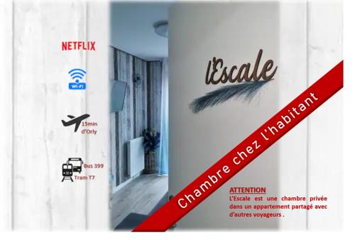 L'Escale-Chambre-Orly-T7-RER C&D