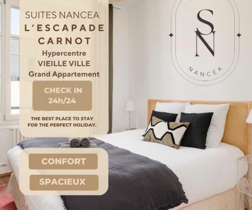 L'Escapade Carnot - Nancy centre Stanislas - 2Pers