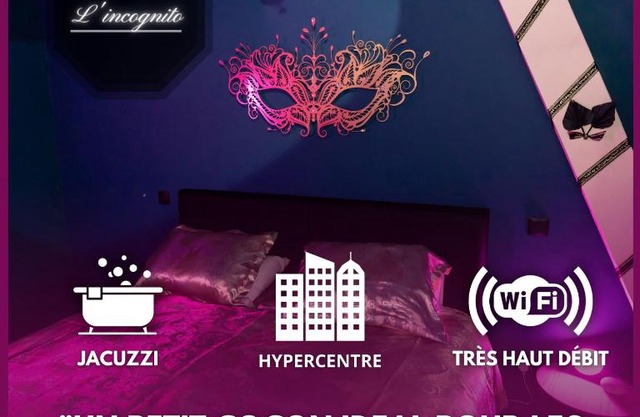 L'incognito - Romantisme - Vin - Jacuzzi