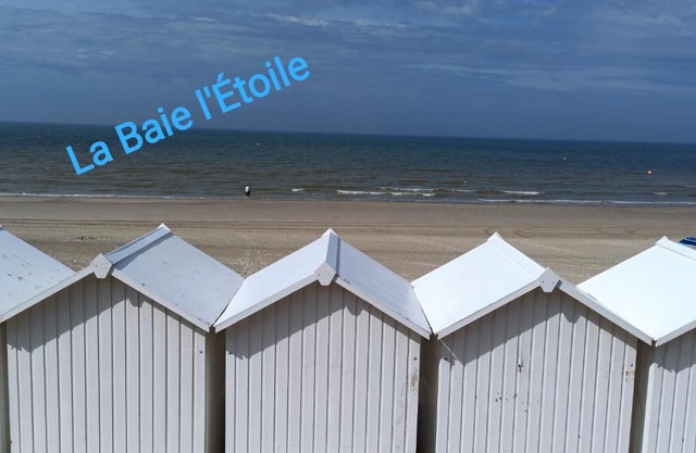 La Baie L’Etoile, Apt 4 pers, bord de mer, parking privé, Fort Mahon Plage