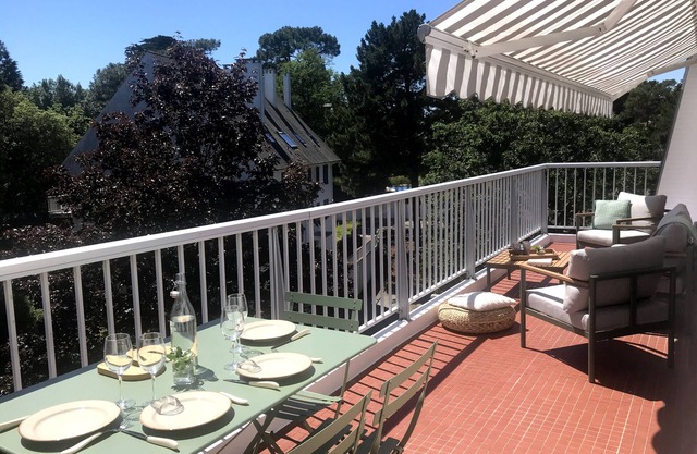 La Baule Les Pins - T3 -62 m2 Southwest terrace 20m2, near the beach. 4 Pers