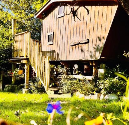 La cabane perchée du trappeur