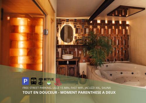 La Douce Lille Croix Spa Privatif by Moment Parenthèse