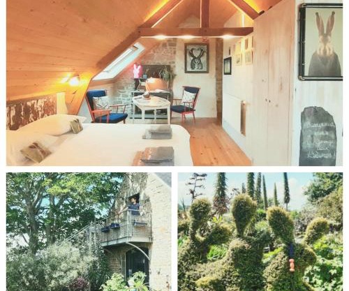 La grange aux lièvres, gîtes Kerdoel