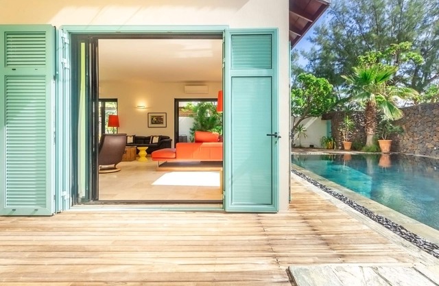 La Musarde, magnificent villa with swimming pool close to the beach of Boucan Canot