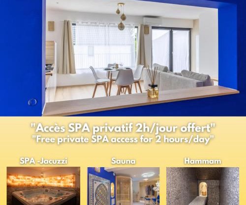 La Palmeraie & SPA Privé - Jacuzzi Hammam Sauna