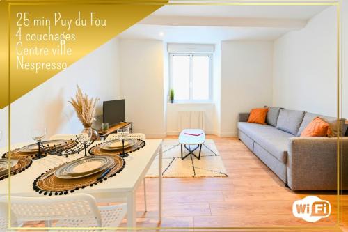 La Pause Bohème Déco boisée en Centre Bourg