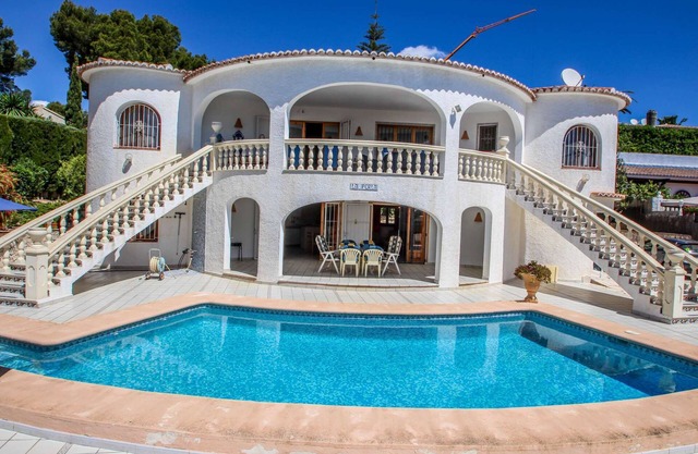 La Perla - sea view villa with private pool in Moraira