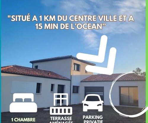 La Petite Maison de Caïpi - T1bis proche centre ville