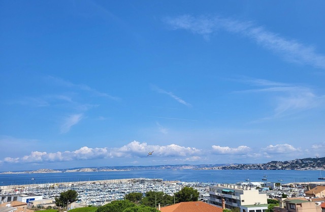 La Pointe Rouge vue mer