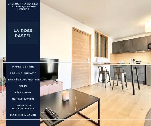 La Rose Pastel - Parking - Hyper Centre - Neuf