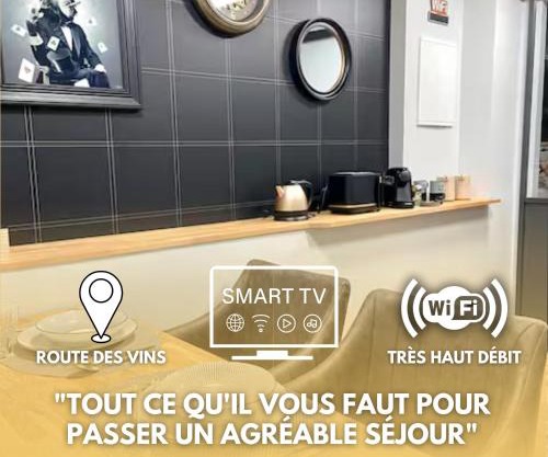 ✧ La Suite ✧ studio de charme route des vins