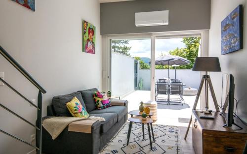 LA SUITE terrasse, wifi,parking,clim