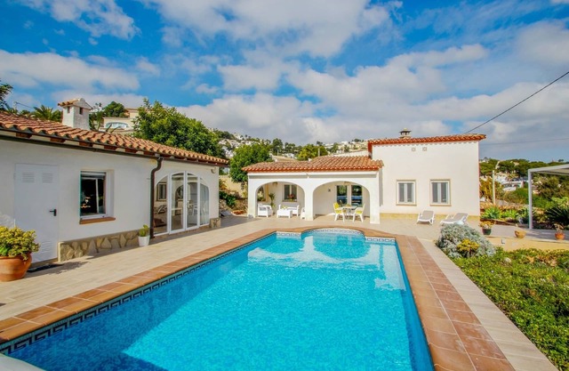 La Tranquilidad - private pool villa with panoramic views in Moraira