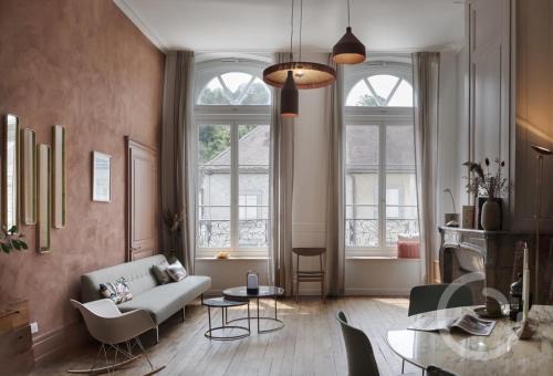 La troussotte, superbe appartement de 110m2 avec terrasse et jardin