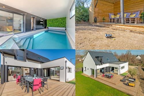 la villa iodée, le confort d une maison neuve équipée d une piscine intérieure chauffée toute l année, très proche des plus belles plages