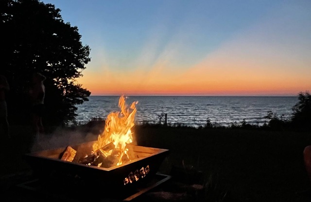 Lake Erie Waterfront in Chautauqua Wine Region