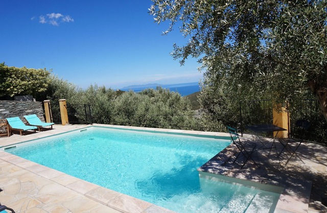 Large old stone house with private swimming pool