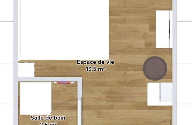 * Le 09 *Joli studio neuf, tout équipé Mulhouse centre