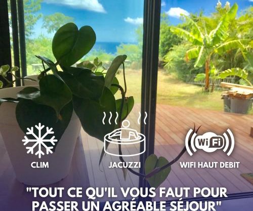 Le Bleu Horizon - T2 - Jacuzzi - Vue mer