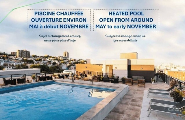 Le Bouleau | Parking | Pool and BBQ | Office and AC