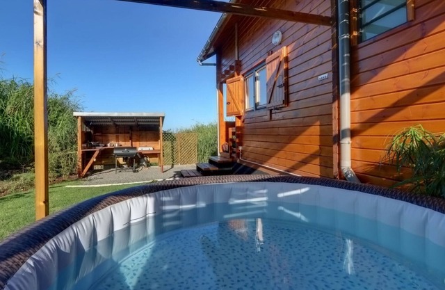 Le Chal'Heureux*** - Jacuzzi - Le Tevelave