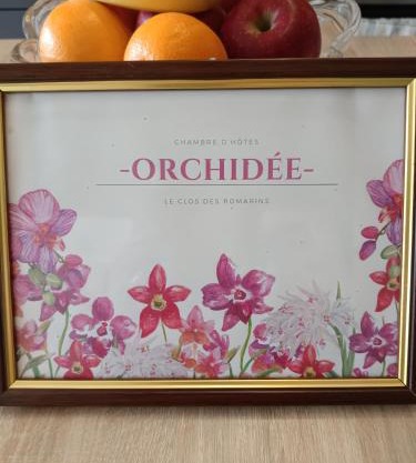 Le clos des romarins chambre ORCHIDEE