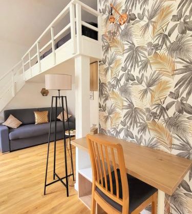 Le Cocon de Reims family and free parking