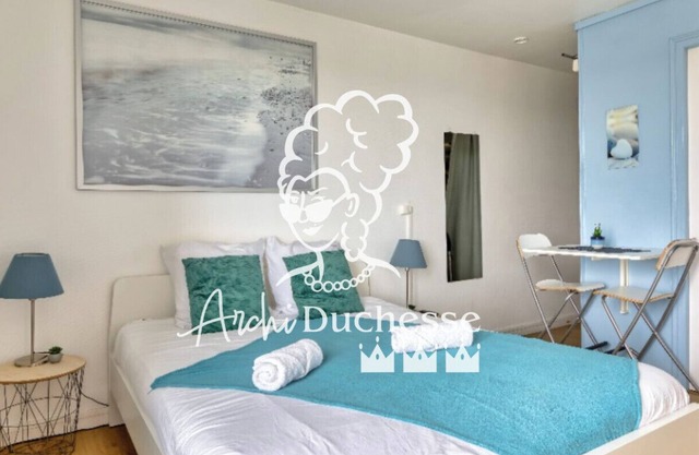 Le Léon 13, Joli studio avec balcon situé à Dieppe