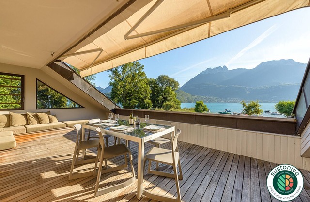 Le Loft Evasion, pieds dans l'eau. Terrasse XXL
