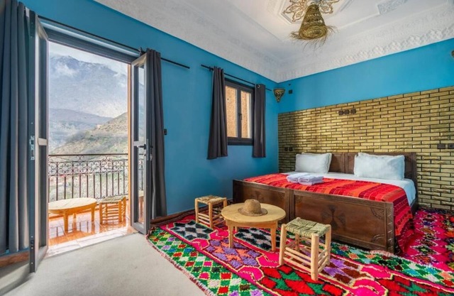 Le Reflet D'Imlil - Double or Twin Room with Mountain View